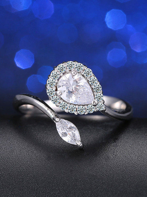 2018 Color Zircon Opening Cocktail Ring