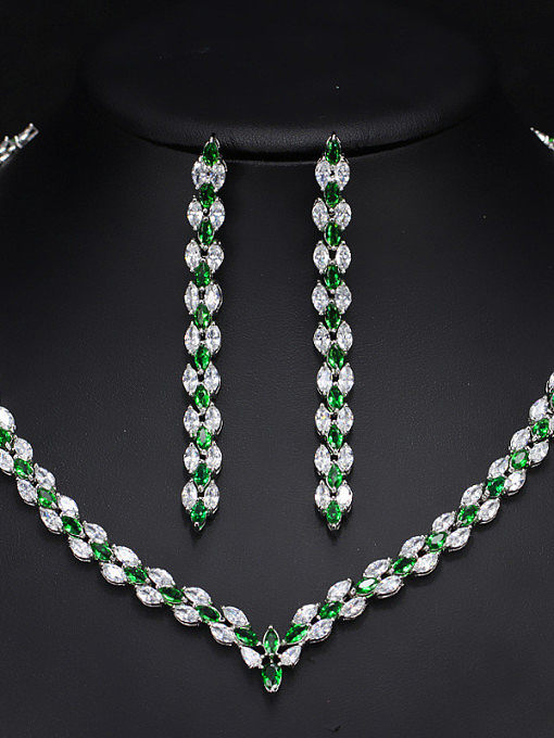 Luxury Personality Party Two Pieces Jewelry Set