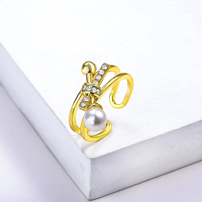 18 Karat Gold gefüllte Ringe für Frauen