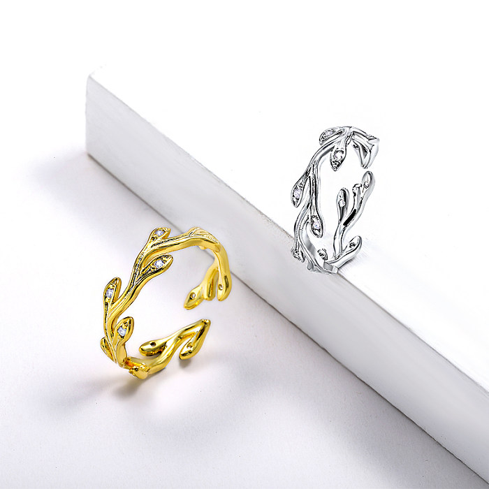 18 Karat Gold gefüllte Ringe für Frauen