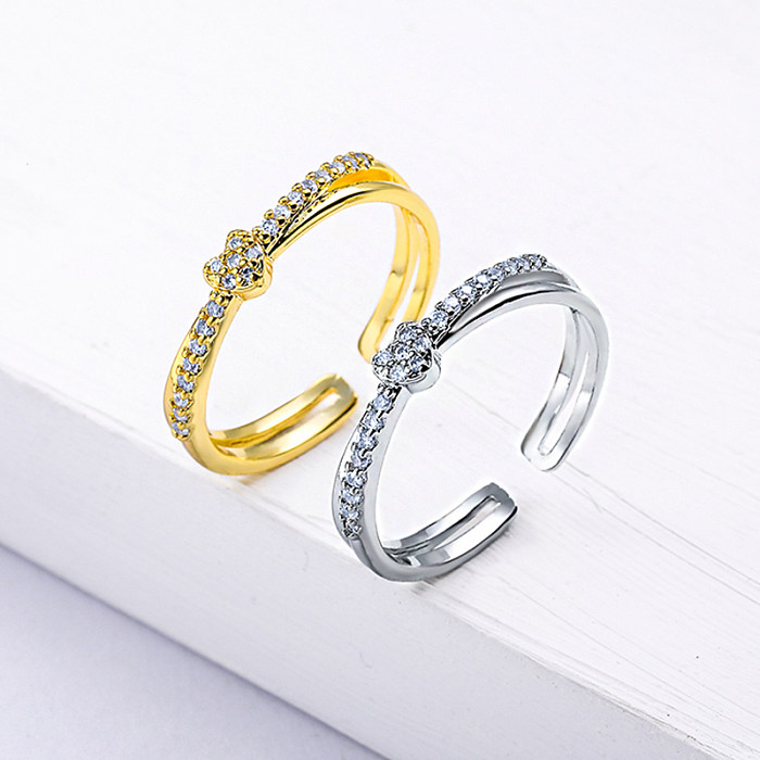 18k Gold Filled Micro Setting Dainty Rings