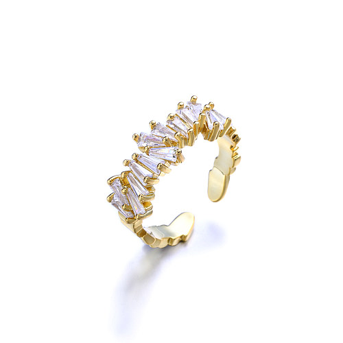 Ice Out Jewelry Bague remplie d'or
