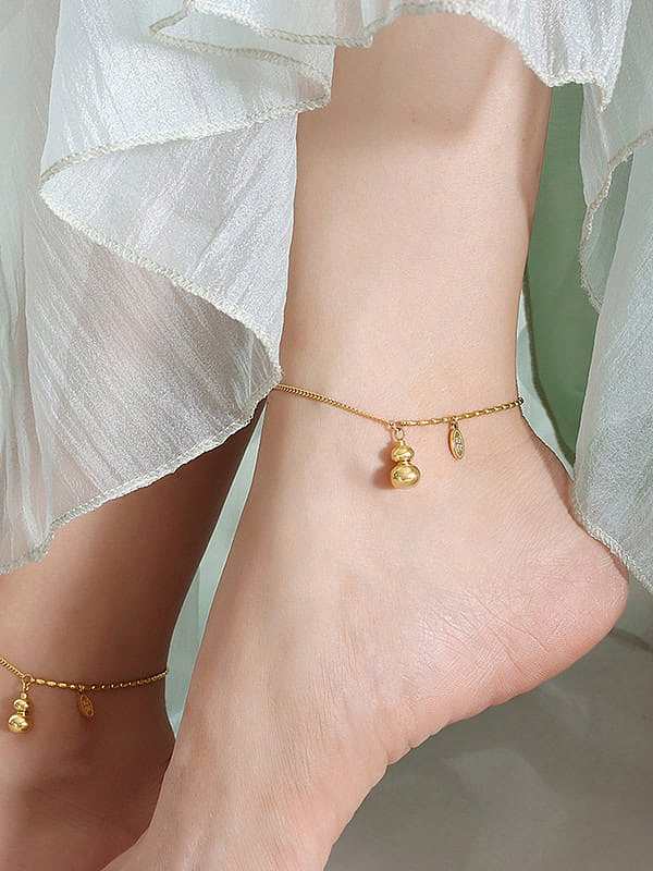 Trend Titanium Aço colar de feno-grego pulseira tornozeleira conjunto de joias