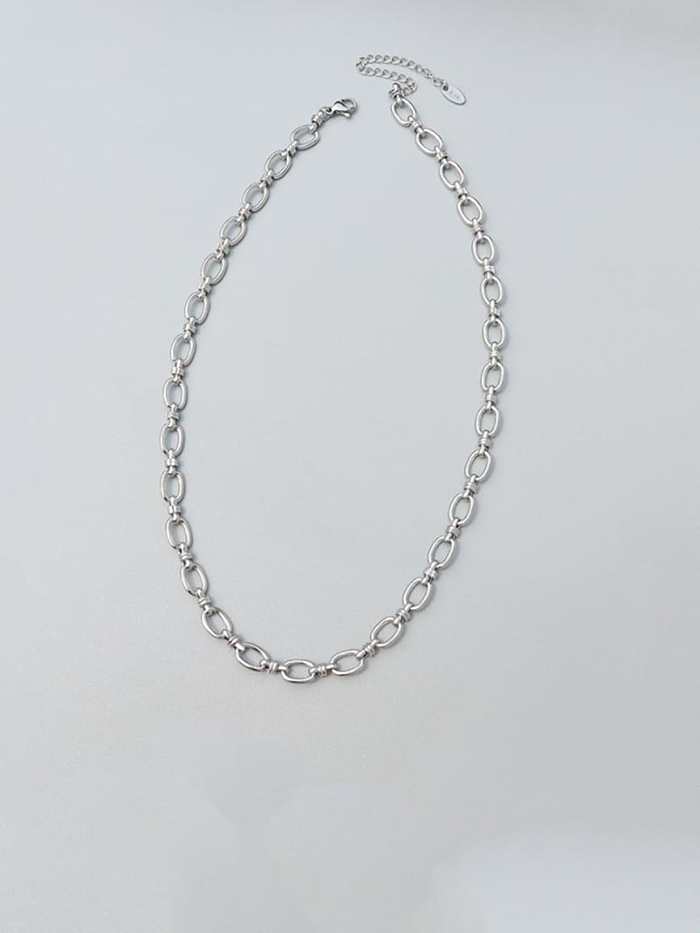 Ensemble de bracelets et colliers géométriques minimalistes en acier inoxydable titane 316L avec revêtement en e imperméable