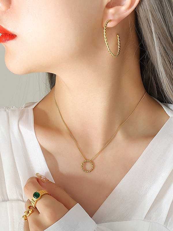 Trend Geometric Titanium Steel