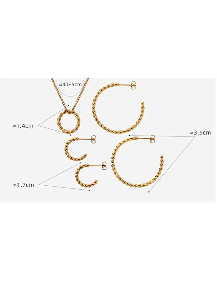 Trend Geometric Titanium Steel