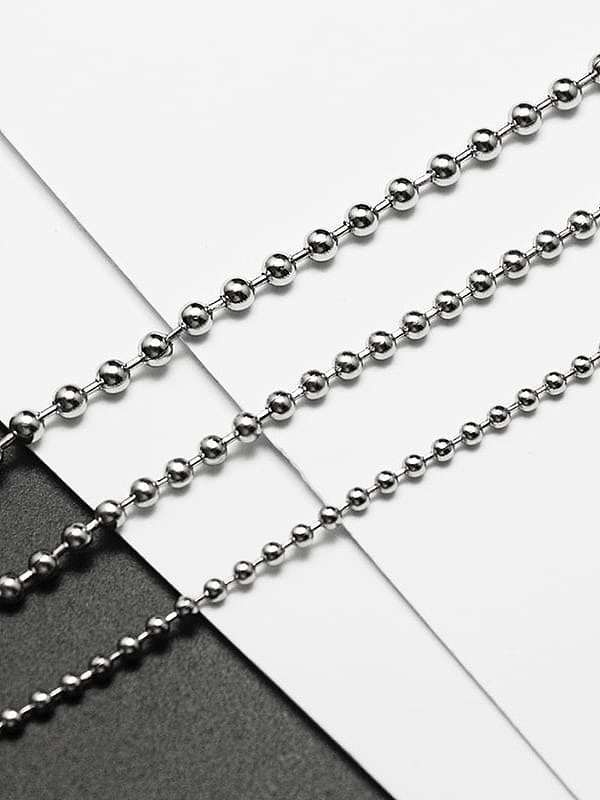 Titanium Steel Geometric Trend Necklace