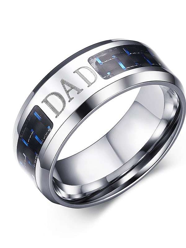 Stainless steel Geometric Minimalist Band Ring