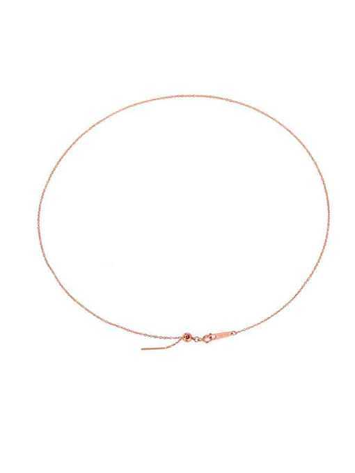 Stainless steel Locket Cable Chain with 45m