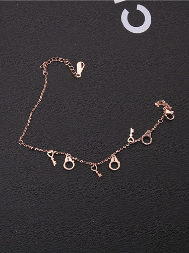 Simple Style Geometric Accessories Anklet