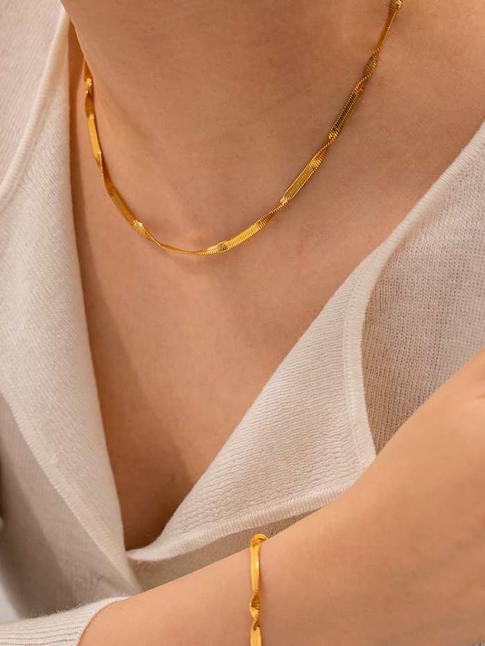 Stainless steel Geometric Minimalist Bracelet