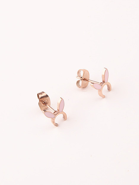 Cute Rabbit Ears Stud Earrings