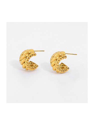 Corona de acero inoxidable Trend Stud Earring