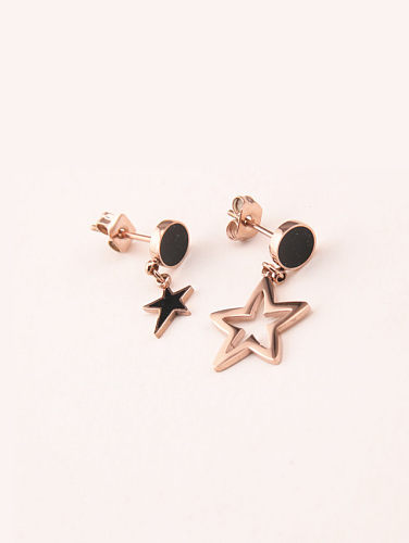 Korean Style Star Drop Earrings
