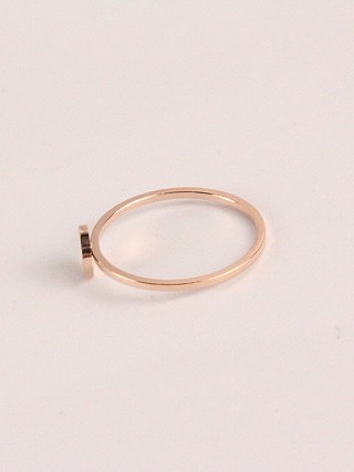 Rose Gold Plated Simple Ring