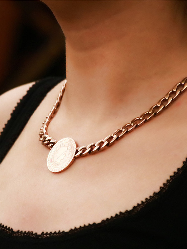 Western Style Exaggerated Clavicle Necklace