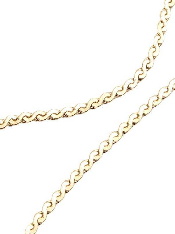 Titanium Steel Snake Minimalist Necklace