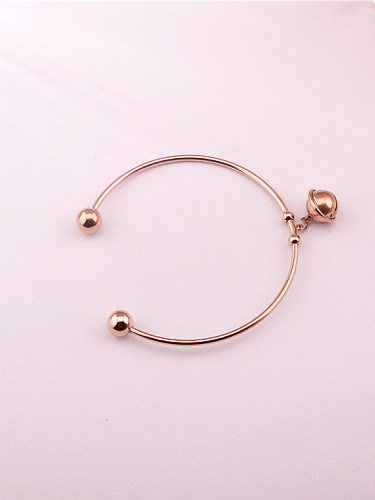 Bracelet de mode pour femme plaqué or rose
