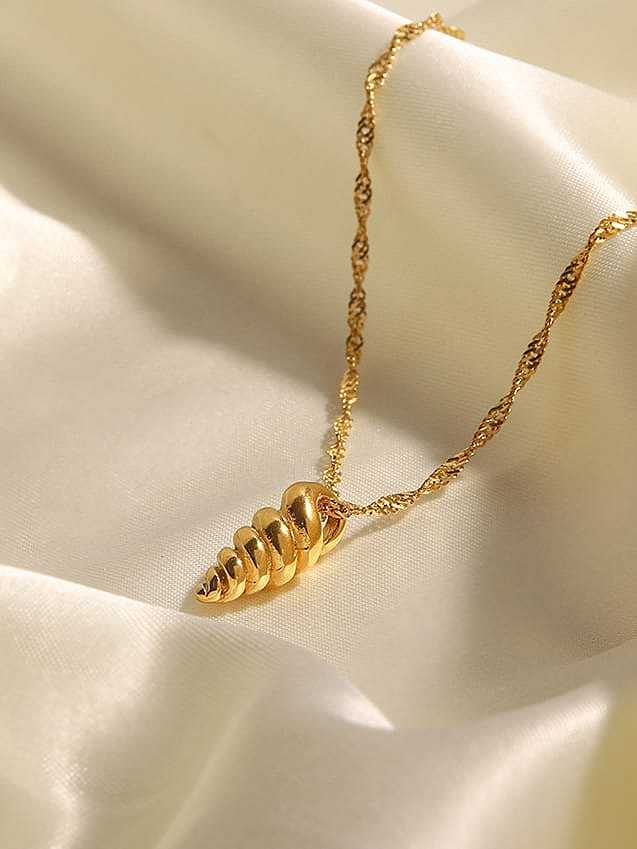 Unregelmäßige Vintage-Halskette aus Edelstahl
