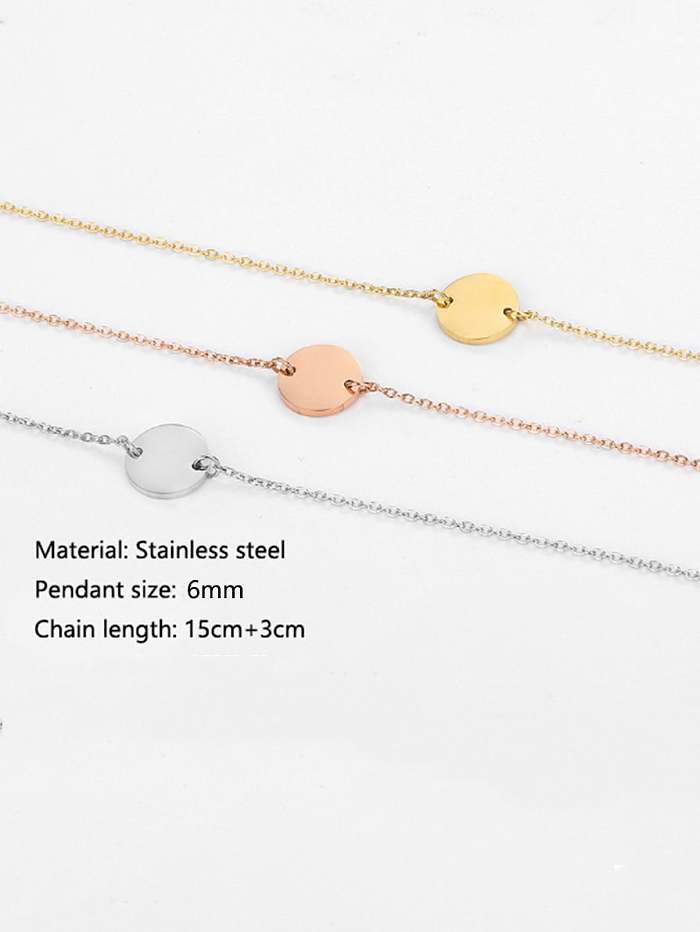 Bracelet à maillons minimaliste Constellation en acier inoxydable
