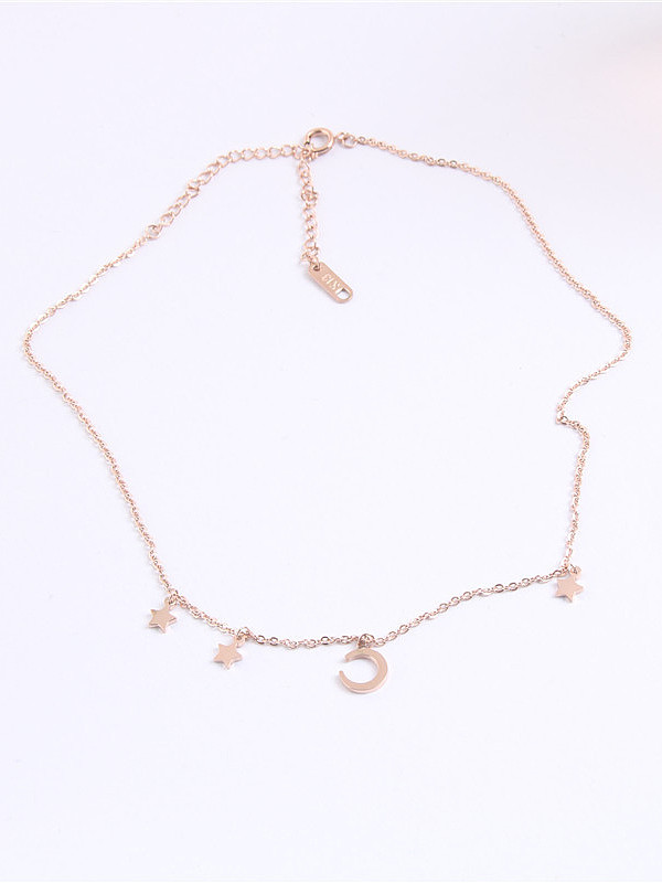 Star Moon Accessories Korean Style Necklace