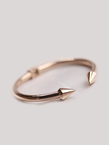 Rose Gold Plated Opening Bangle