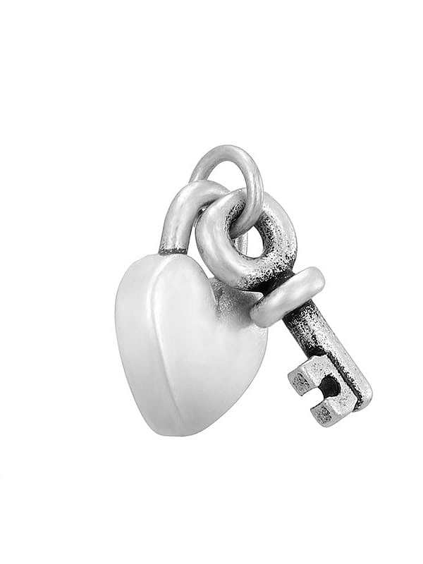 Stainless steel Vintage Key Pendant DIY