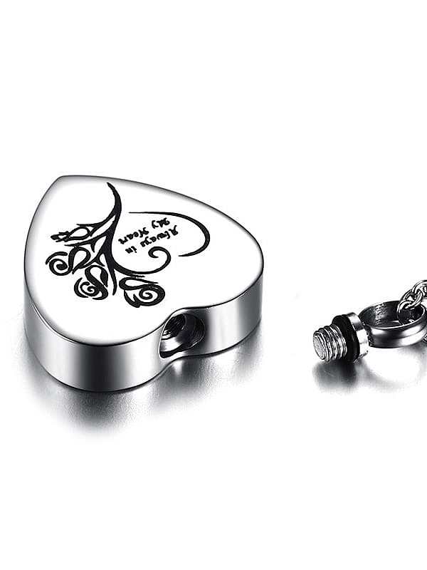 Stainless steel Minimalist Heart Pendant