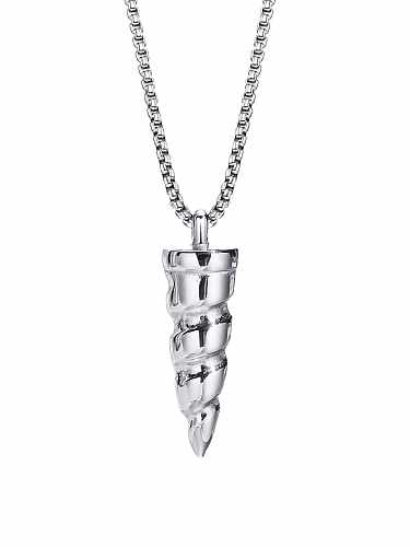 Stainless steel Irregular Hip Hop Necklace