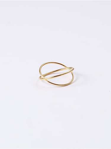 Stainless Steel Irregular Minimalist Stackable Ring