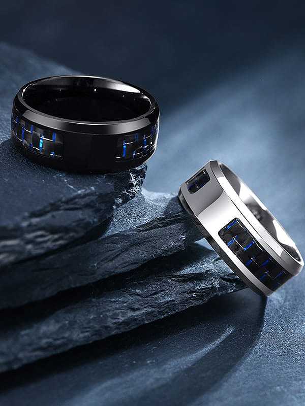 Stainless steel Geometric Minimalist Band Ring