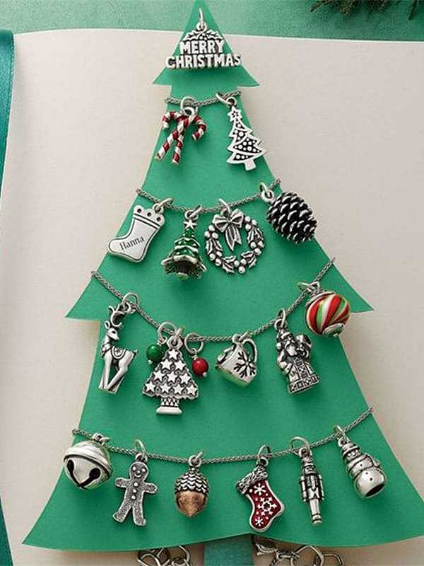Tree Stainless steel Enamel Vintage Pendant DIY