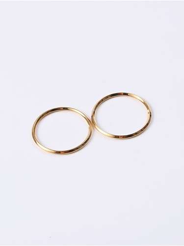 Titanium Smooth Round Minimalist Midi Ring