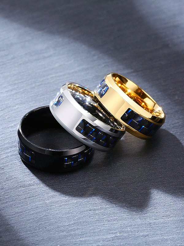Stainless steel Geometric Minimalist Band Ring