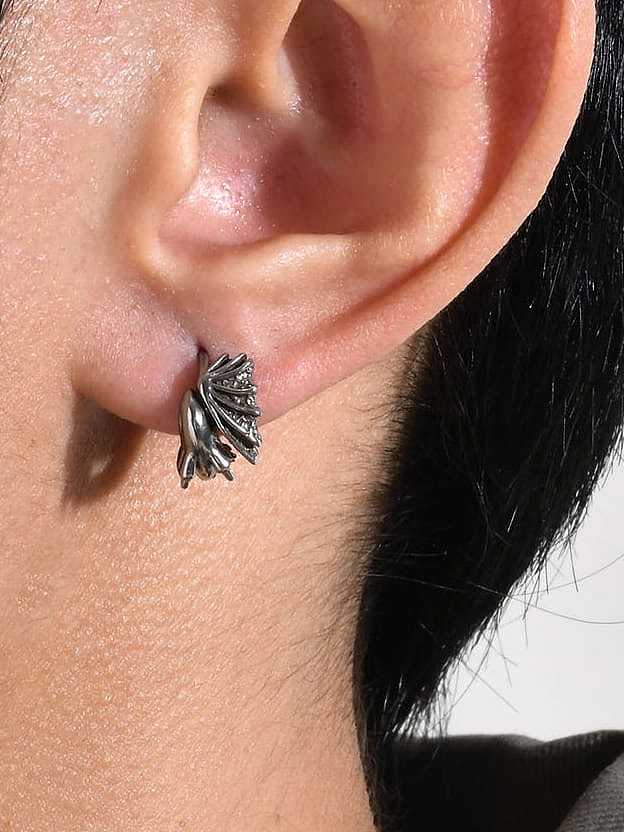 Stainless steel Dragon Hip Hop Huggie Earring(Single-Only One)