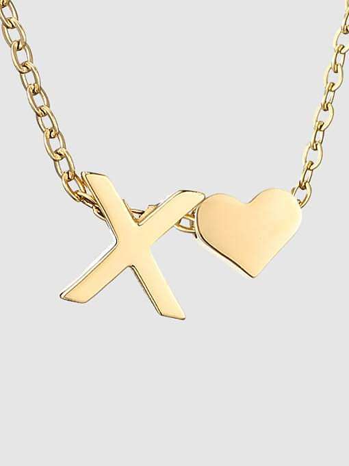 Titan Herz minimalistische Halskette