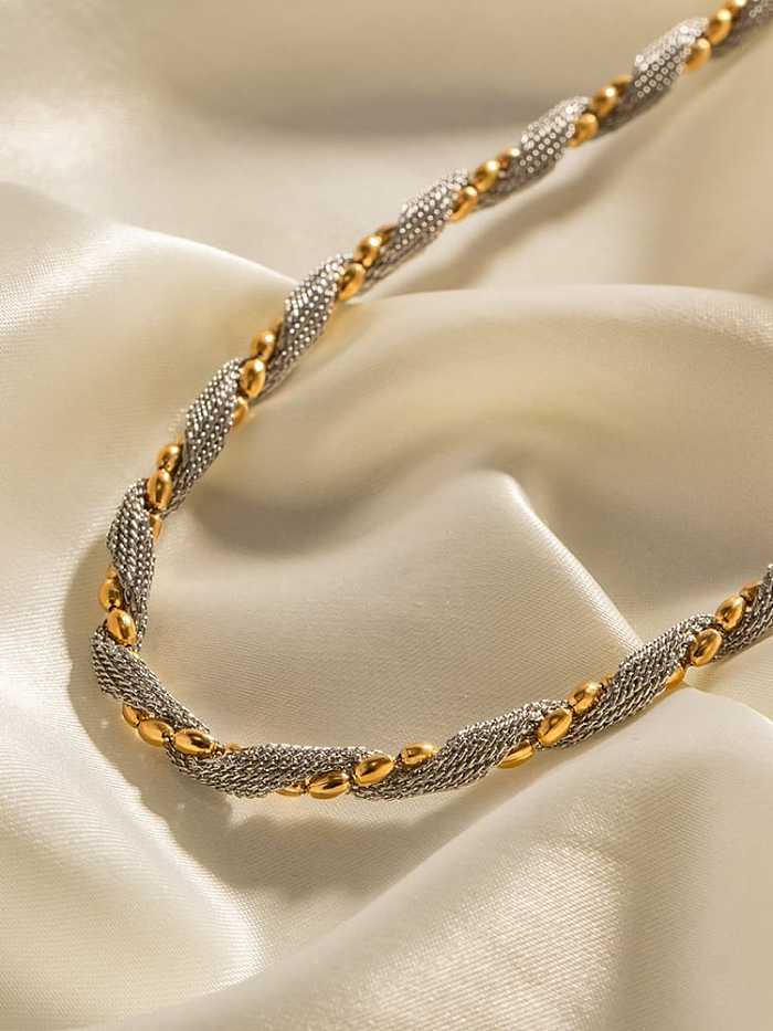 Stainless steel Irregular Vintage Necklace