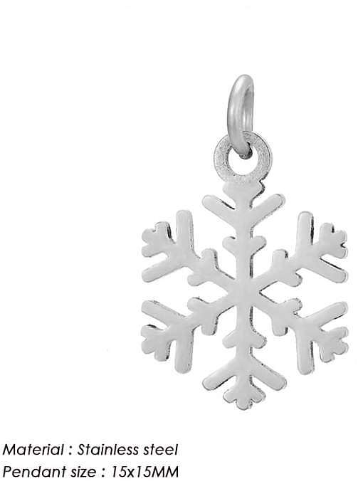Tree Stainless steel Enamel Vintage Pendant DIY