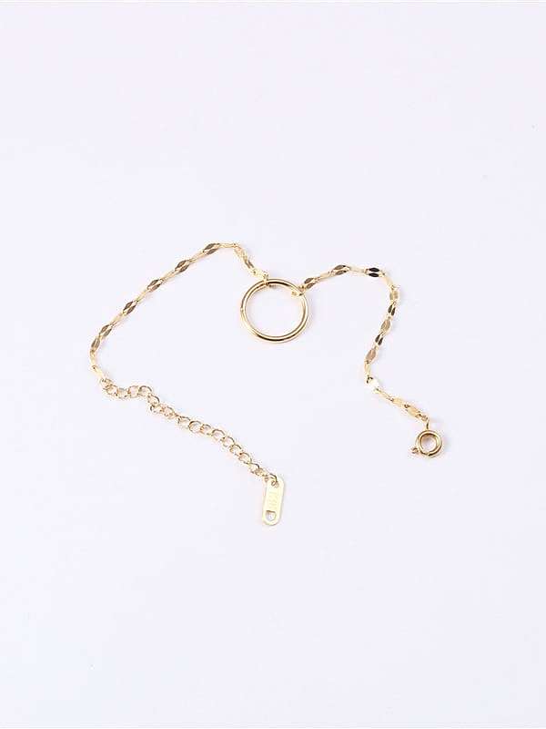 Titanium Hollow Round Minimalist Bracelets