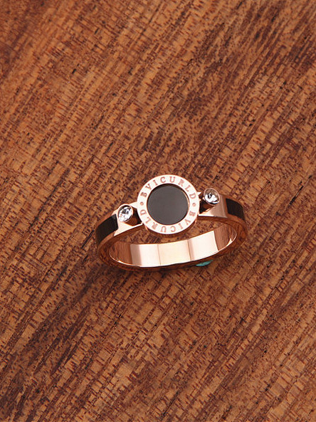 Noble Titanium Steel Fashion Ring
