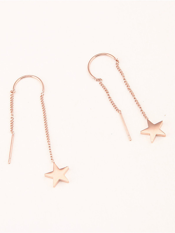 Star Sweetly Simple Lines Earrings