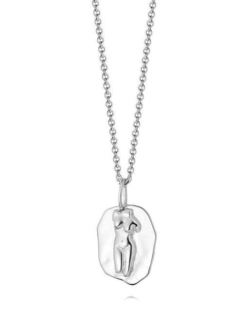 Stainless steel Mouth Trend Necklace