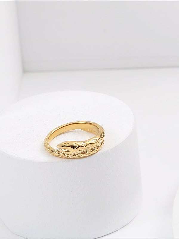 Titanium Steel Geometric Minimalist Band Ring