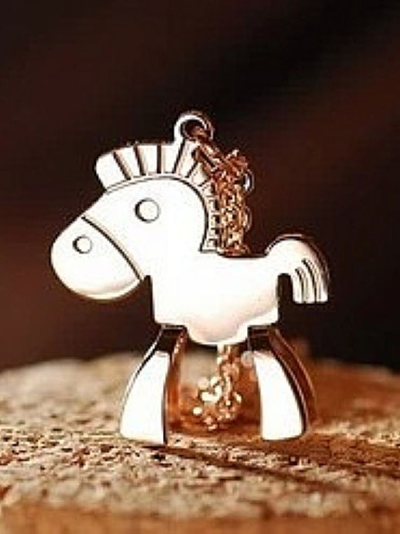 Little Horse Pendant Clavicle Necklace