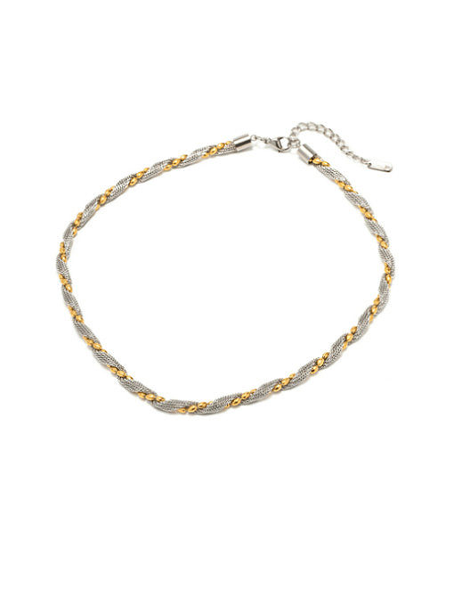 Stainless steel Irregular Vintage Necklace