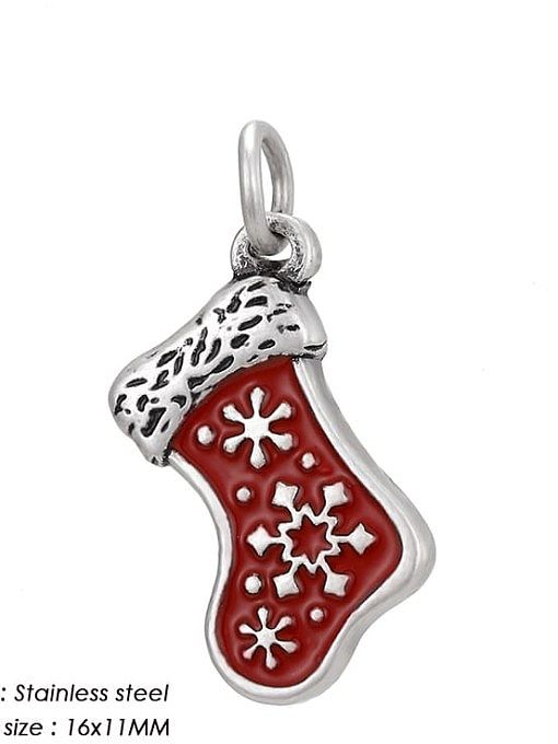 Tree Stainless steel Enamel Vintage Pendant DIY