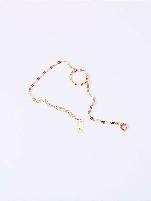 Titanium Hollow Round Minimalist Bracelets