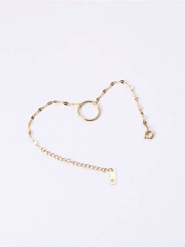 Titanium Hollow Round Minimalist Bracelets