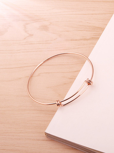 Bracelet ajustable de personnalité de la mode minimaliste