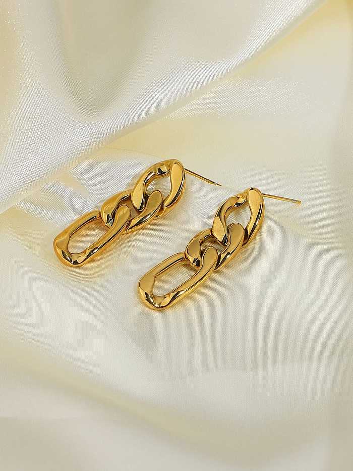 Stainless steel Geometric Trend Drop Earring